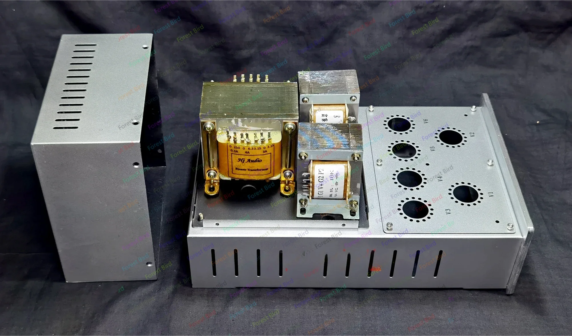 

2*10W tube amplifier amplifier 6F2+6P1 push-pull amplifier kit / Finished AMP 28HZ-20KHZ,6F2(6U8,ECF82)*2 ,6P1*4