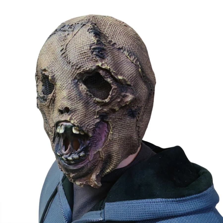 Máscara de Halloween espeluznante, demonio sonriente, disfraz de cosplay de terror, accesorio de Halloween comprar a buen precio - entrega gratuita, reseñas reales con fotos