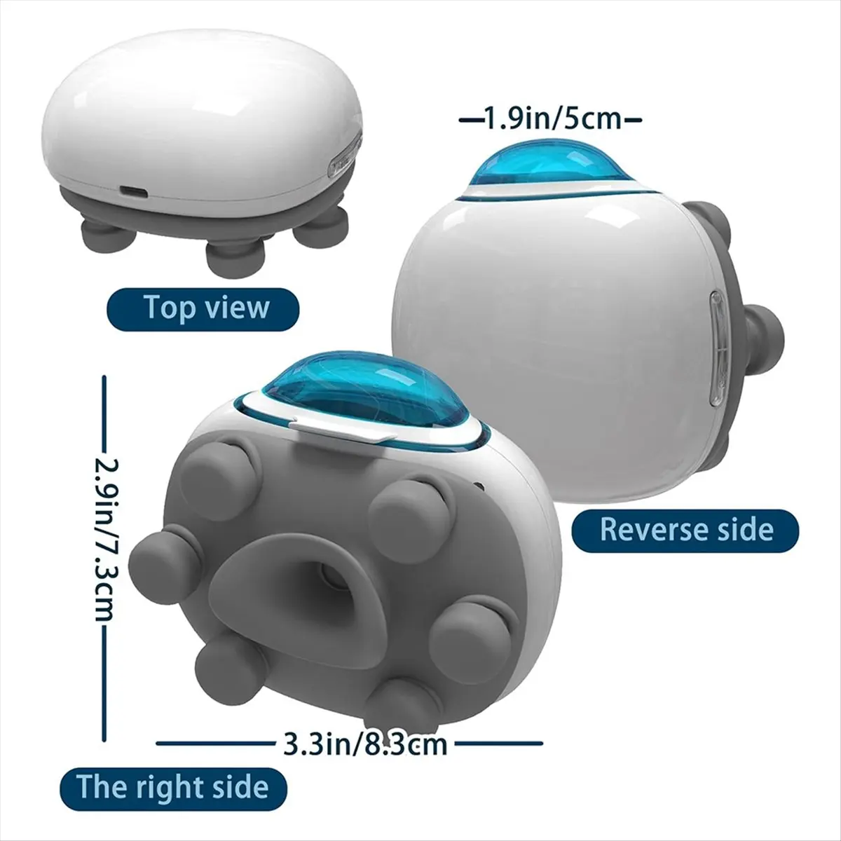 

*ONE DAY Распылитель для глаз, вибрационный массажер для глаз, паровой распылитель для кожи глаз, спа, влажный распылитель, портативный электрический мини-инструмент для массажа глаз