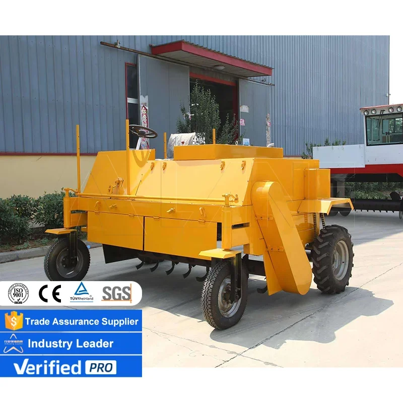 LANE Compost Pellet Making Machine Tractor Mounted Compost Turner Mixing Machine for Organic Farming And Waste Management