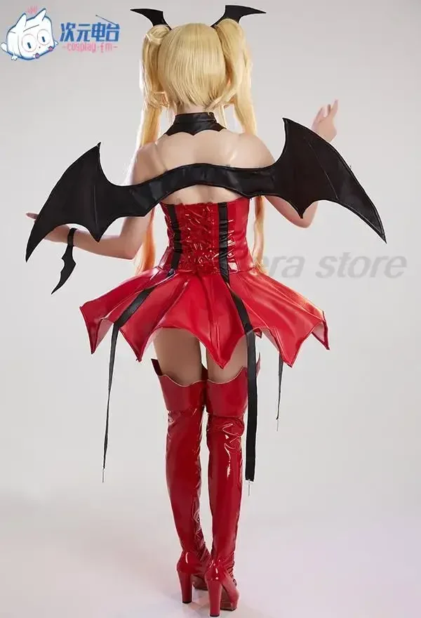 Anime Shugo Chara Tsukiyomi Utau Teufel Cosplay Kostüm Frauen Sexy Kleid Outfits Halloween Uniform Karneval Party Kostüme Cos