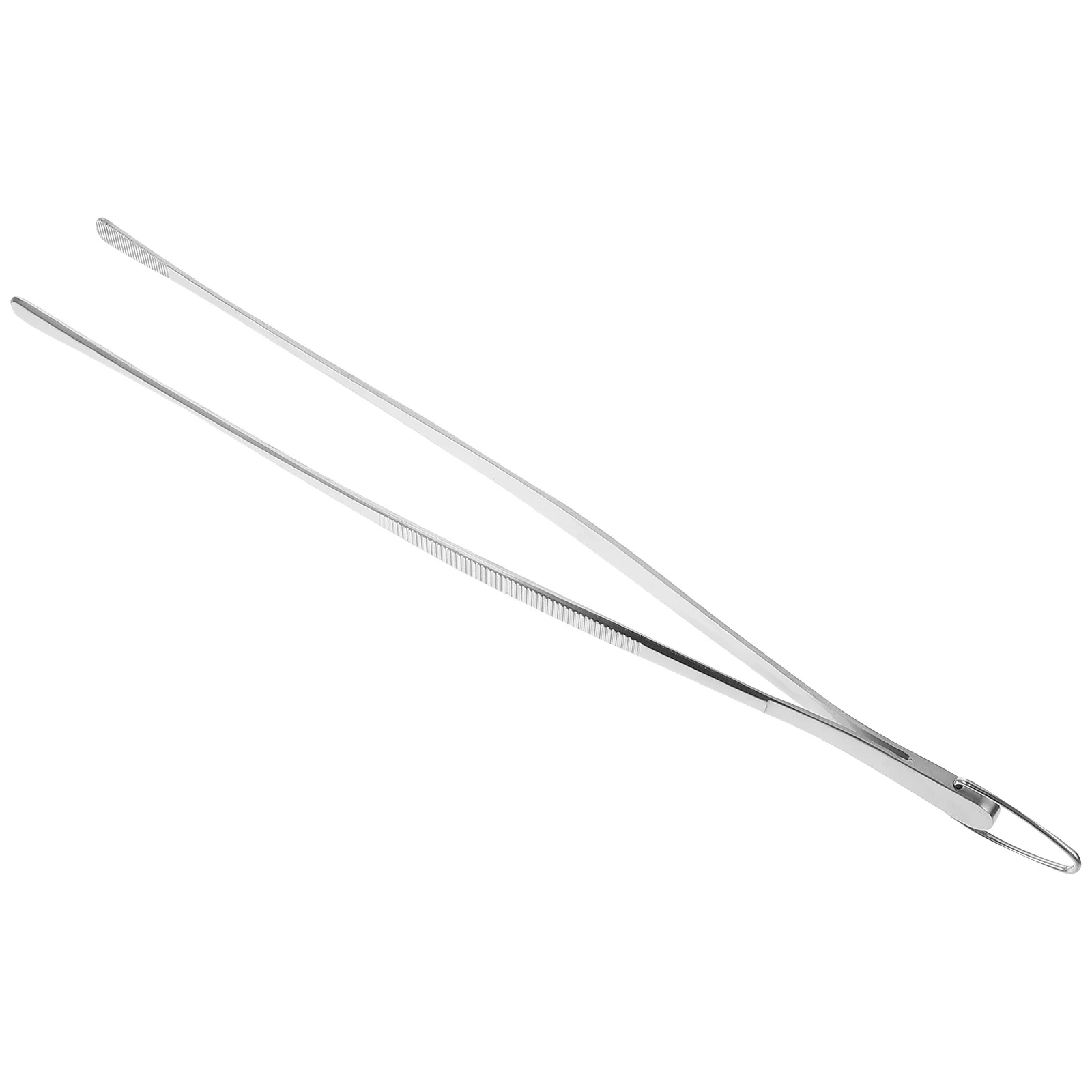 

Stainless Steel Tweezer Tongs Fine Tip For Food Picking Cooking Reusable Kitchen Gadget Metal Tongs Chef Utensils