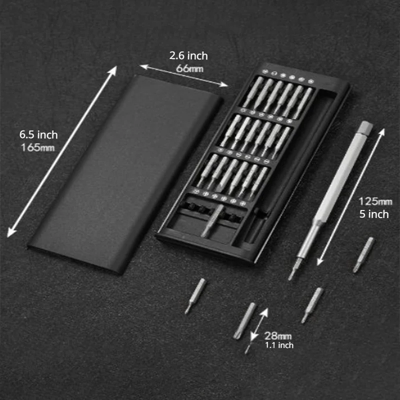 Set Multiusos de Destornilladores para Reparación y Desmontaje de Celulares, para Hogar Inteligente, PC y Teléfonos 4