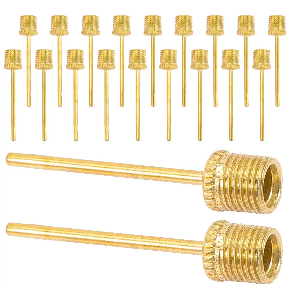 

20pcs Metal Inflation Needles for Balls Sports Pneumatic Needle Basketball Pump Volleyball Rugby Football