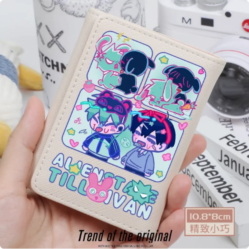 Anime Alien Stage  Wallet Women's Fold Bag Multi Card Large Capacity Fashion Wallet Gift