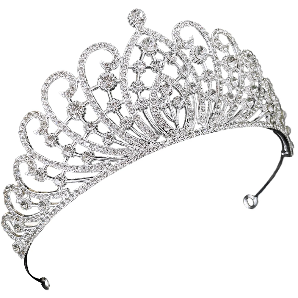 

Bridal Tiara Rhinestone Tiaras Crown Hair Accessories Wedding Party Rhinestone Tiaras Women Girls Headpieces Headdress