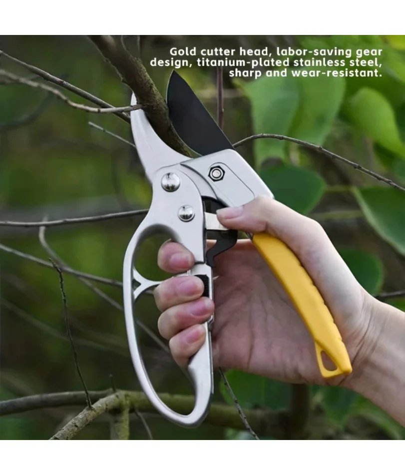 

Manufacturer's Direct Supply of Pulley Shears Labor Saving Garden Pruning Jumping Sections Segmented Pruning Tools