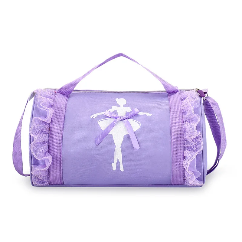 New Ballet Dance Bags Pink Girls Sports Dance Kids Backpack Baby Barrels Package Cavans Bag Costume Clothes Shoes Dress Handbag