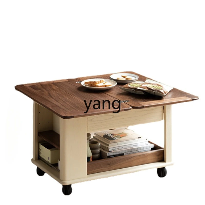 CX Casual Trolley Mobile Multi-Functional Small Apartment Coffee Table Sofa Edge Coffee Table Side Table