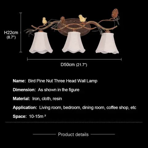 8 best sales fågelväggdekoration - №7