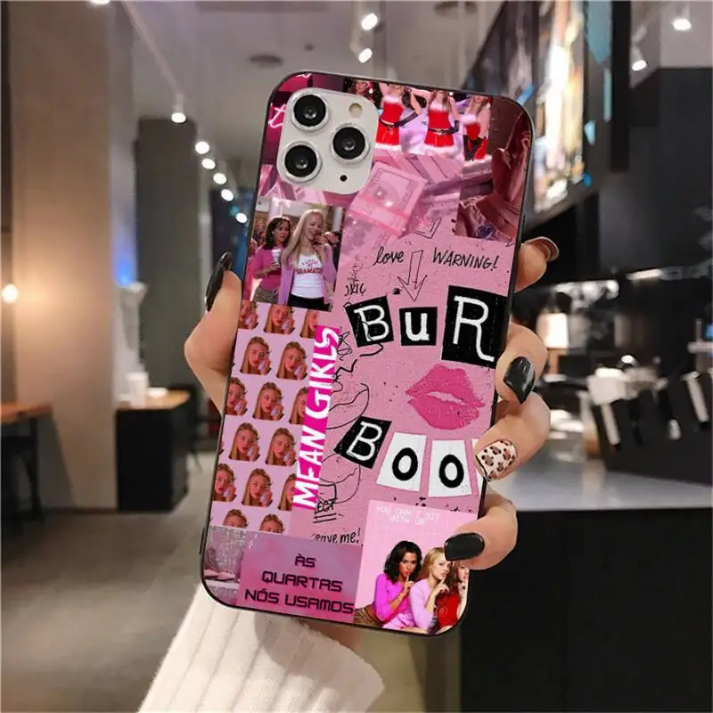 Mean Girls Burn Book Phone Case For iPhone 11 12 Mini 13 14 Pro XS Max X 8 7 6s Plus 5 SE XR Shell