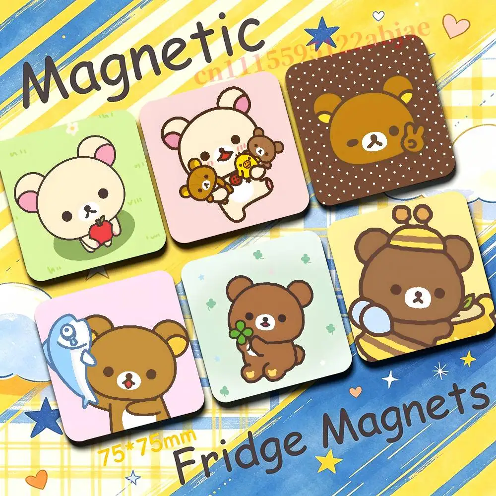 R-Rilakkuma-a Refrigerator Magnets the Perfect Choice for Home Create Warm Cozy Home Decor Gifts