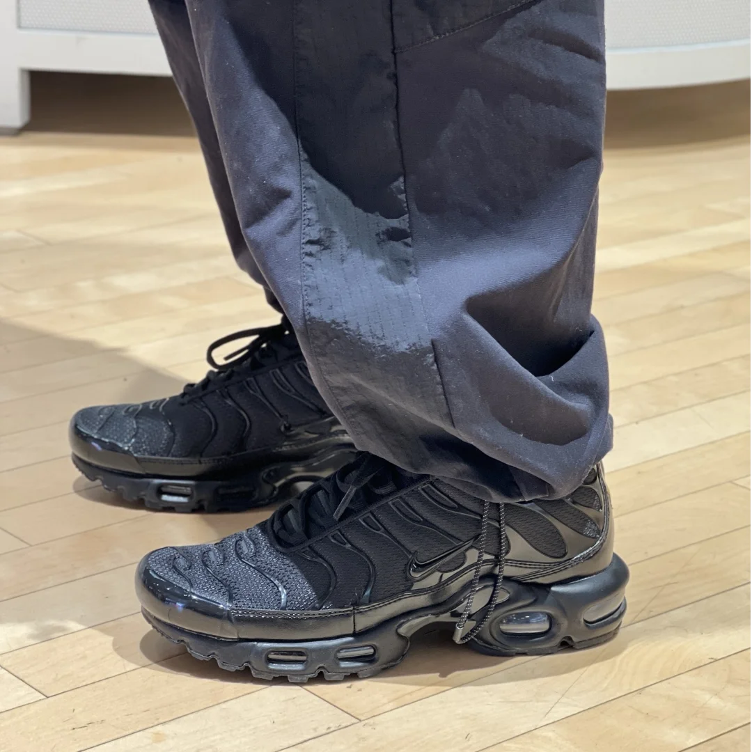 NIKE-Air Max Plus TN chaussures de course pour hommes, baskets originales, confortables et décontractées, noires, à la mode