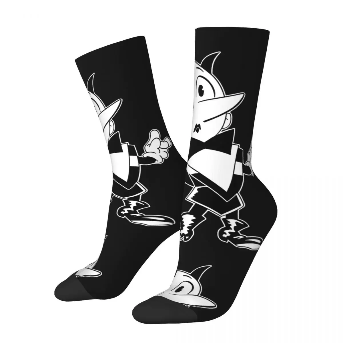 

Cute Men's Socks Vintage Harajuku K-Klaus Nomi Street Style Novelty Casual Crew Sock