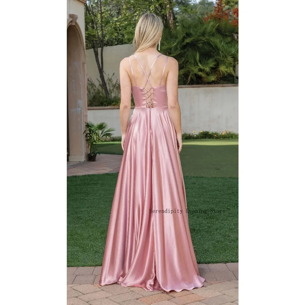 Customized Spaghetti Straps Mother of Bride Dresses 2026 A Line Dressy Women‘s Wedding Party Attire Gowns Elegant Evening Dress