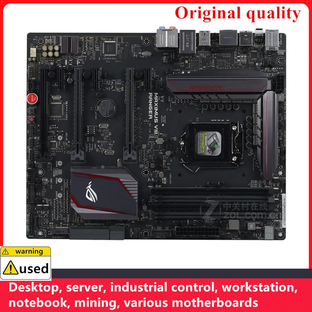 

For MAXIMUS VIII RANGER Motherboards LGA 1151 DDR4 64GB ATX Intel Z170 Overclocking Desktop Mainboard M.2 NVME SATA III