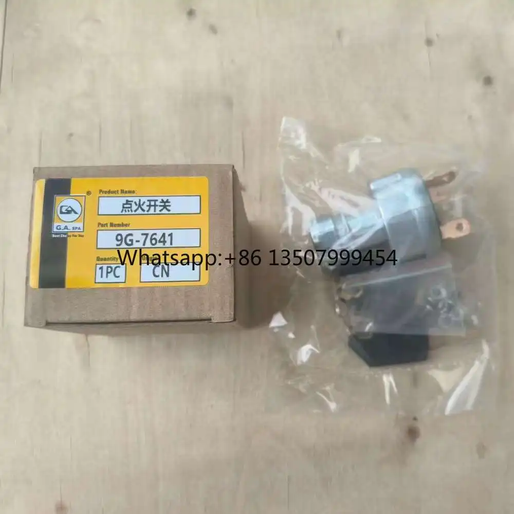 9G7641 Ignition Switch 4 Pin for CAT Excavator E320C E320B