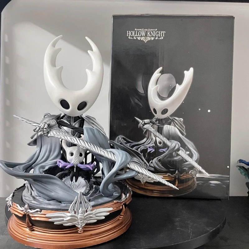 

Hollow Knight 26cm Pale Prince Pure Vessel Action Figures Game Character GK Model PVC Statue Desktop Decor Collectible Toy Gift