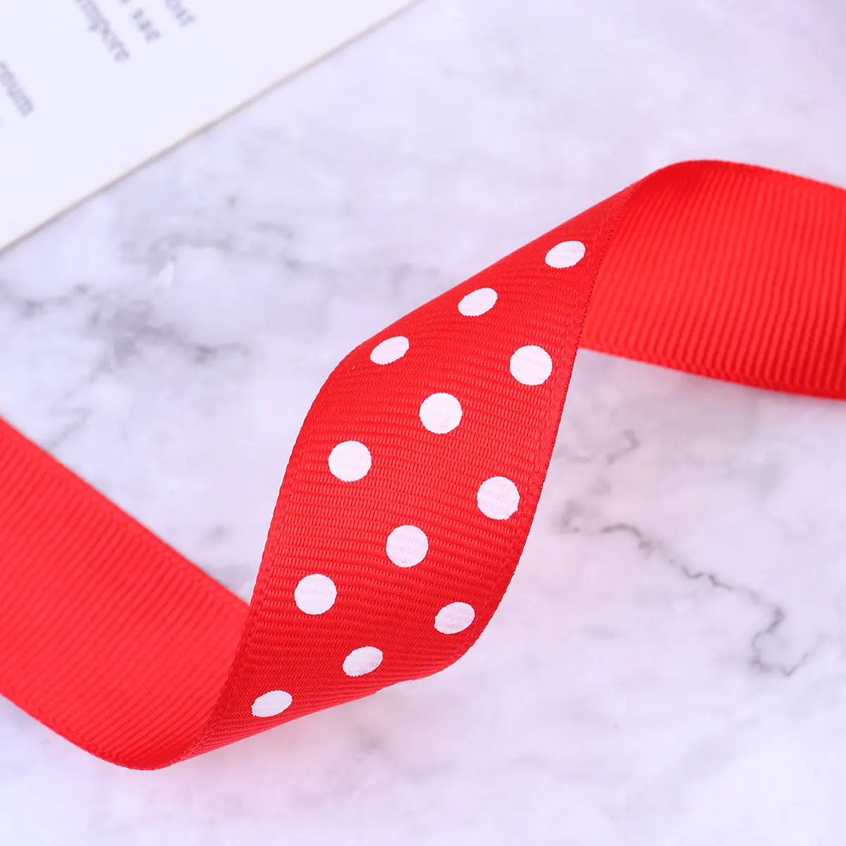 

Dot Webbing Wedding Decor Belt Small Roll Red Party Tape Ribbons for Crafts