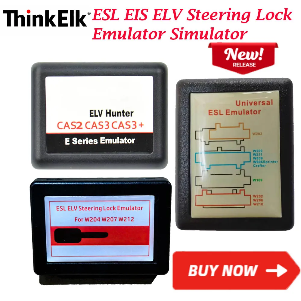 Simulator Steering Lock Emulator For BMW Mini Cooper E60 E84 E87 E90 3X 5X for W204 W207 W212 For Vito/VW Crafter W169 W245 W202