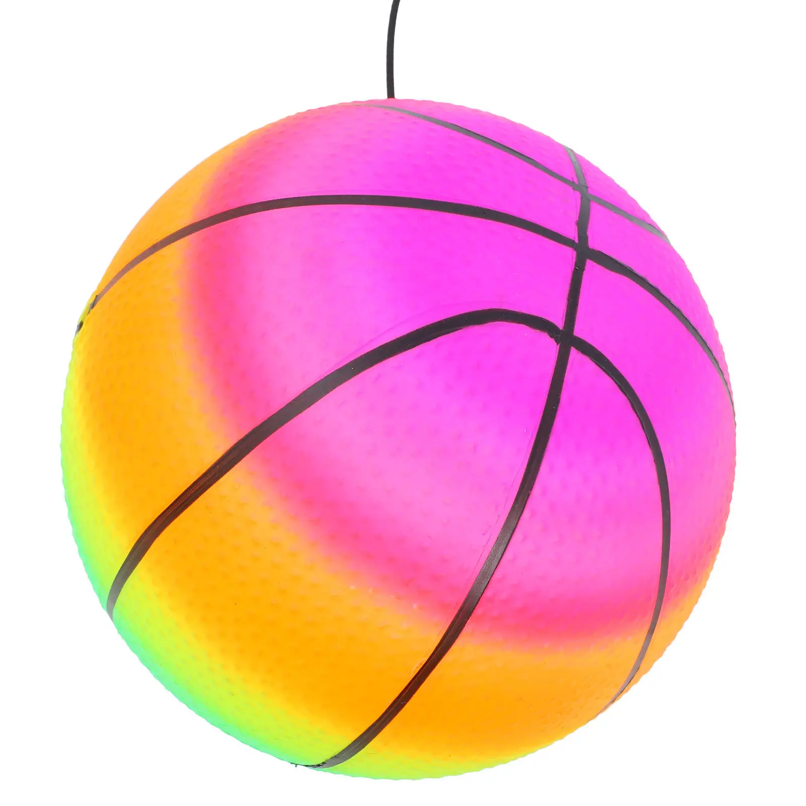 2Sets Rainbow Hand Throwing Connection Ball Red Rod Indoor Outdoor Fitness Exercise Ball Kids Shoulder Arm Exerciser