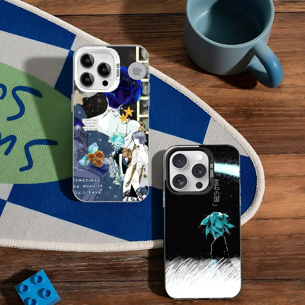 

Land Of The Lustrous Phone Case For IPhone 17/16/15/14/13/12/11 Pro Max Plus Shockproof Colorful Back Silver Cover