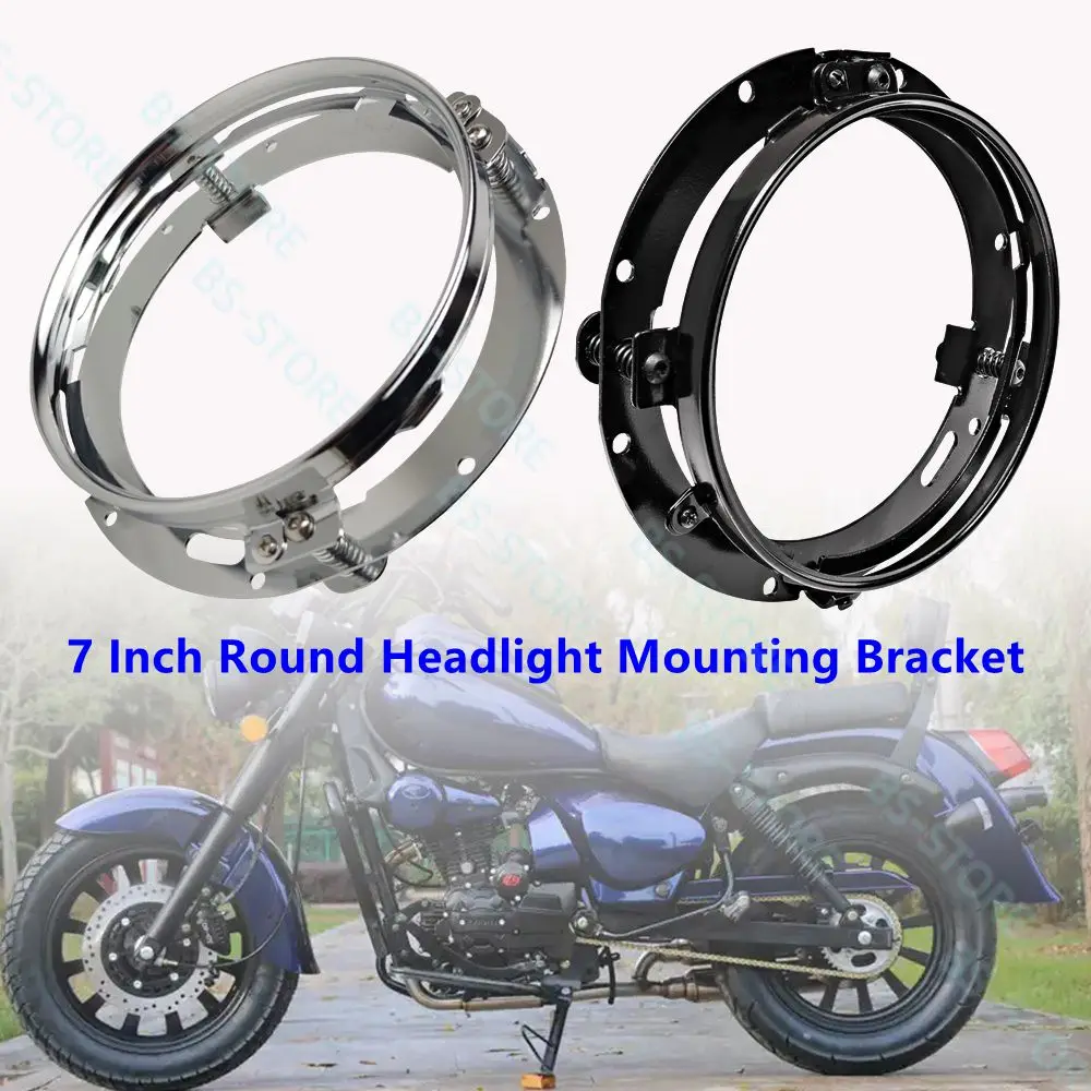 

Кронштейн-кольцо для крепления круглой светодиодной фары 7 дюймов для автомобиля Jeep Wrangler JK, Suzuki Samurai, мотоцикла, 7-дюймовый кронштейн