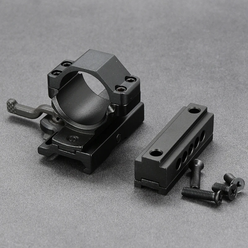 Shooin Optics Scope Ring QD 21mm Rail Mount For 1 Inch 30mm Rifle Scope