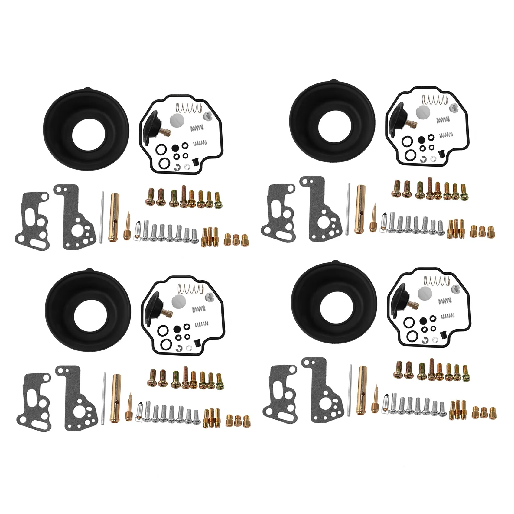 B09A 4Set for Yamaha V-MAX 1200 1985-2000 VMAX Motorcycle Carburetor Repair Kit