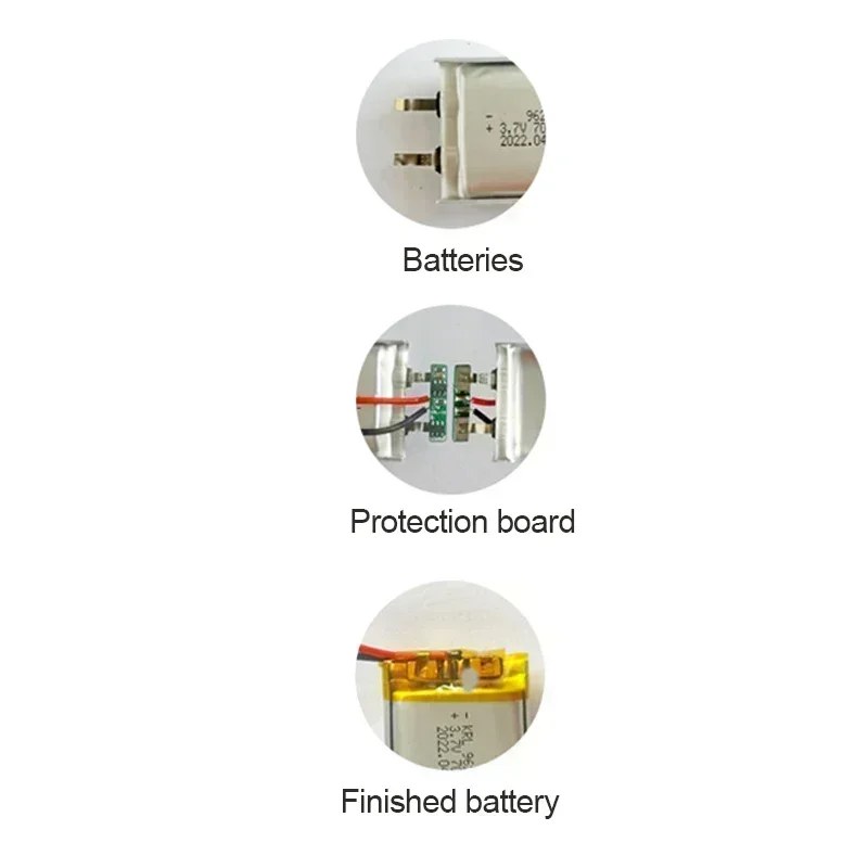 Batteria al litio ricaricabile 502035   Batterie Lipo da 300 mAh 3,7 V per repellente per insetti Repellente per mouse Dispositivo per la rimozione