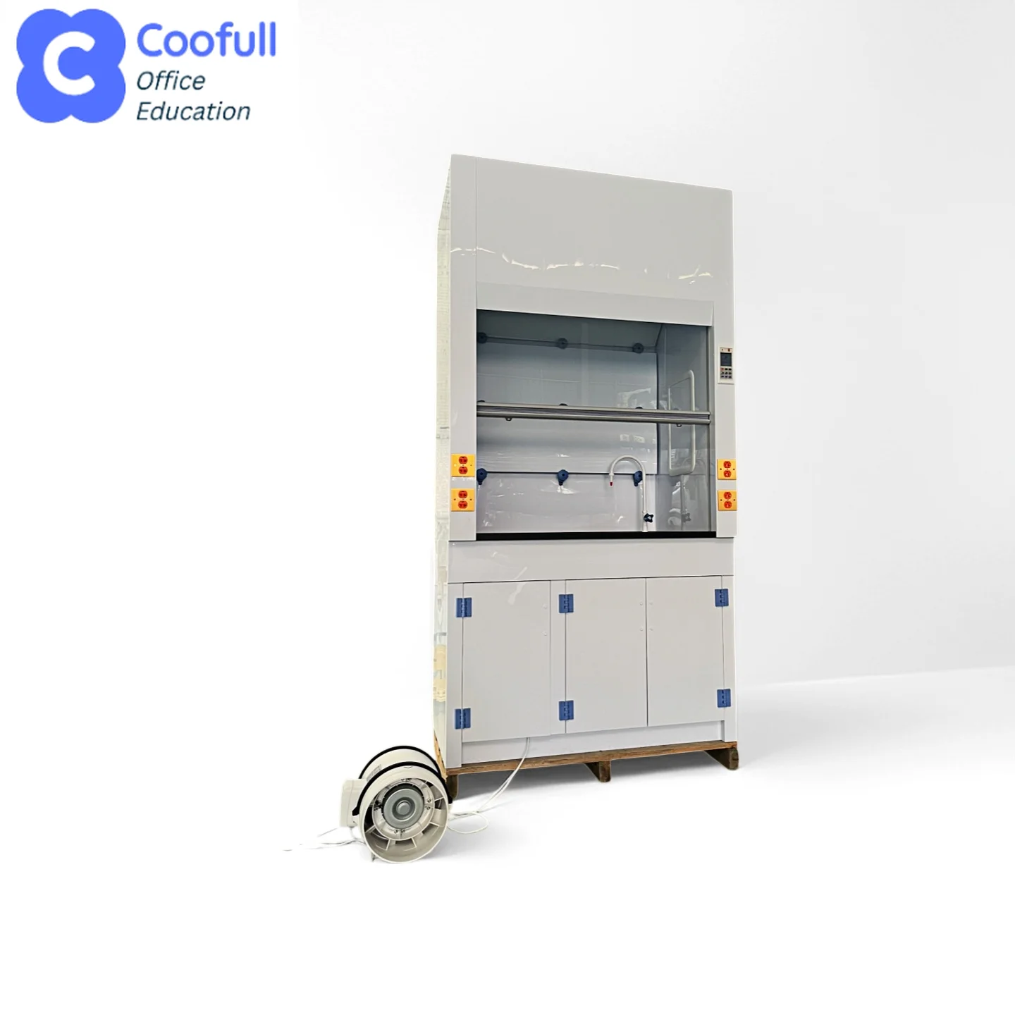 COOFULL PP Material Fume Hood Used for Chemical Experiments