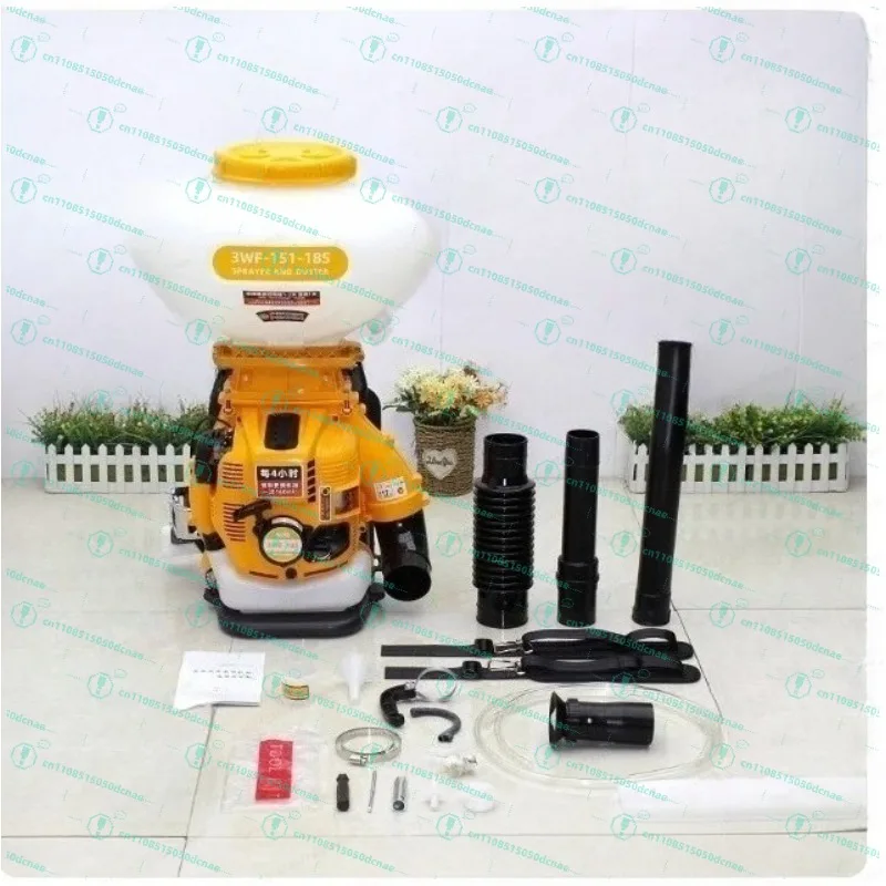 Yellow 3WF-151-18S Spray Duster, High Matching, Four-stroke, Spraying , Fertilizers, Seeds, Large-area Spraying