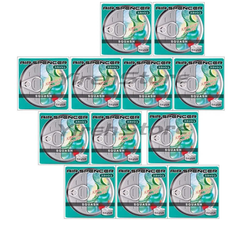 

Spencer Cartridge Squash Scent 12pack Car Air Freshener, Heavy Duty, Last Long, A9 Squash Japan