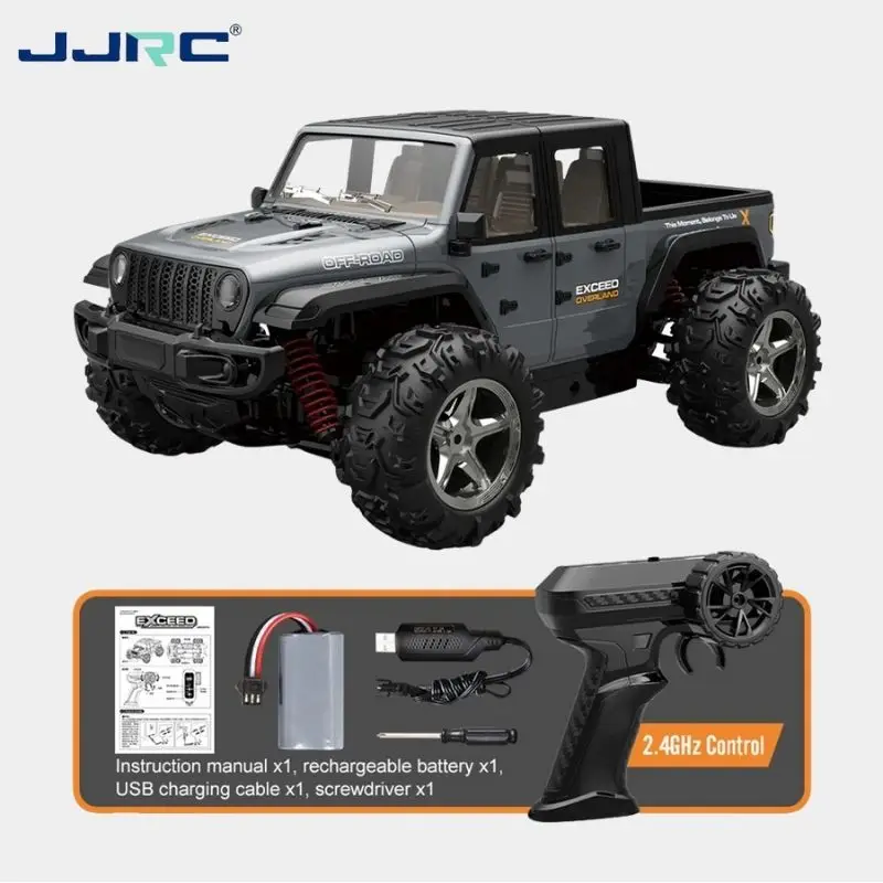 

JJRC C8819 1/20 Scale Wrangler Pickup RC Car, High Speed 4WD Off-Road Remote Control Truck Crawler Vehicle for Boys Adults