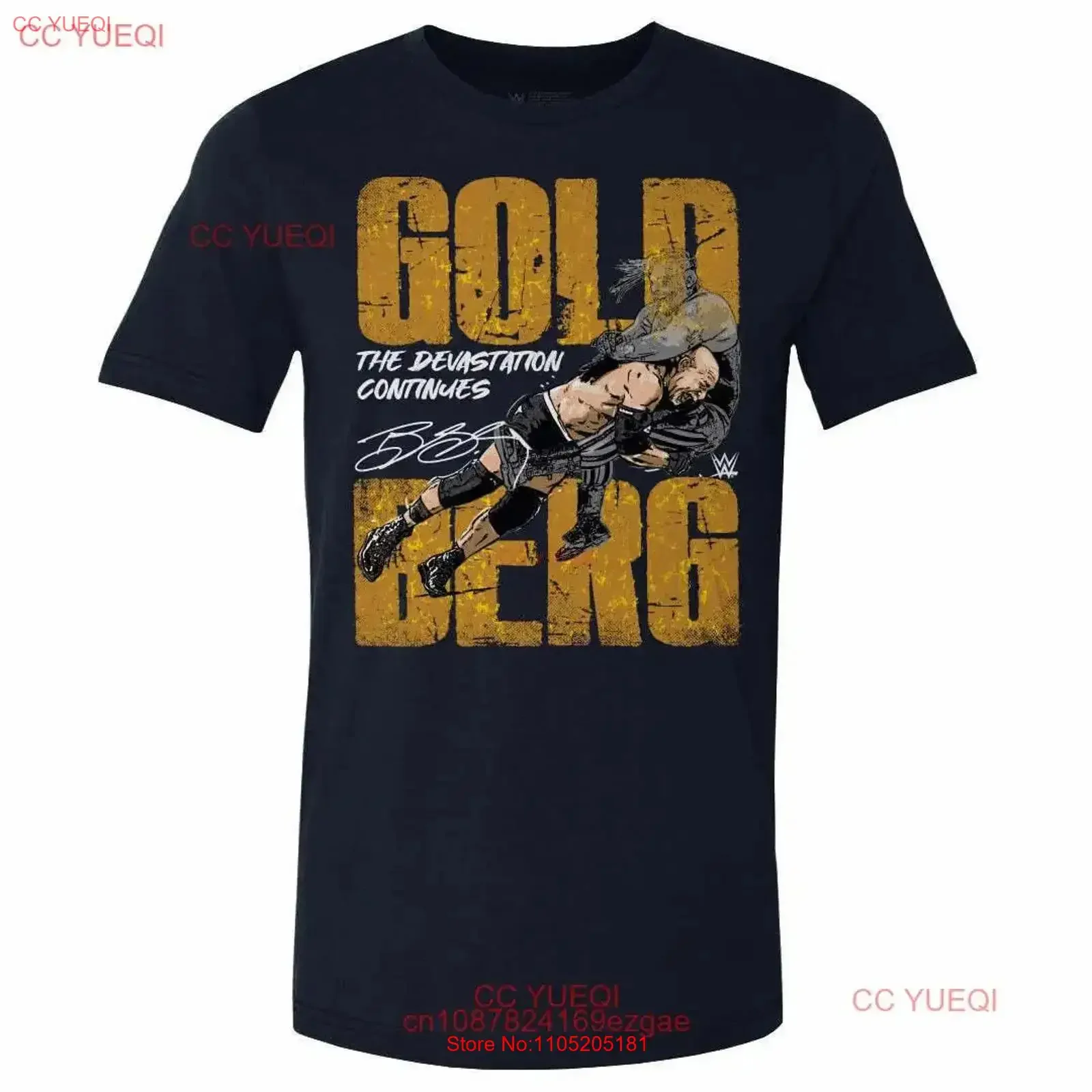Goldberg Devastation T Shirt Full Size vintage Washed Slightly homme streetwear Comfortable Top For Everyday Wear Casual