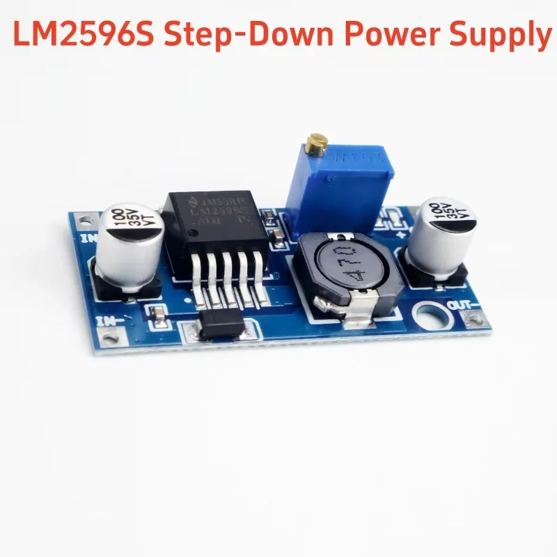 LM2596S DC-DC Adjustable Step-Down Power Supply Module 3A adjustable step-down module regulator 24V to 12V 5V 3V