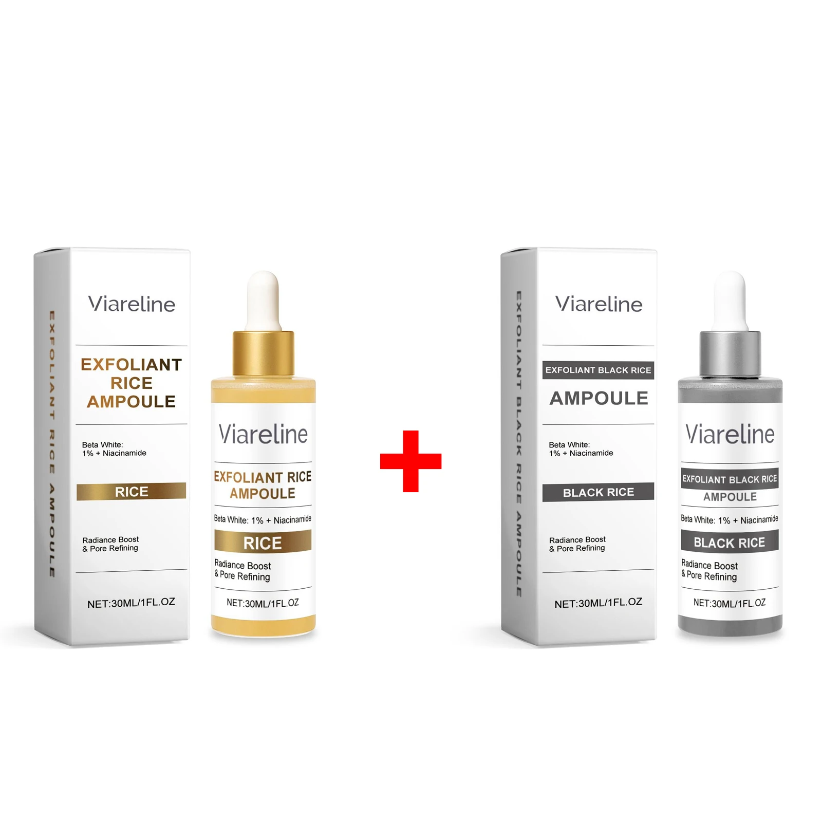 Black Rice Exfoliating Serum For Face Moisturizing Rejuvenating Essence Prevent Dryness Fade Fine Lines Collagen Facial Ampoules