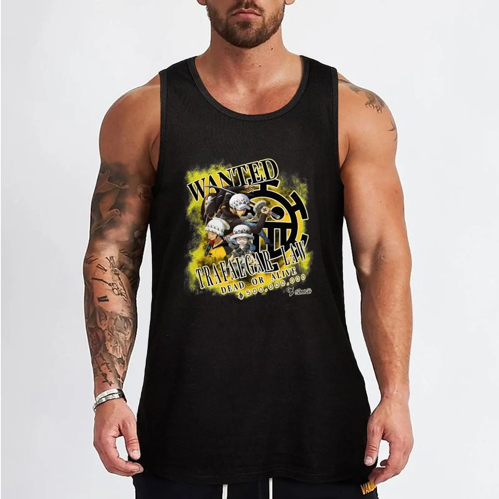 Gift For Men Wanted Law Gifts Movie Fans Tank Top bodybuilding man anime gym bodybuilding t-shirt