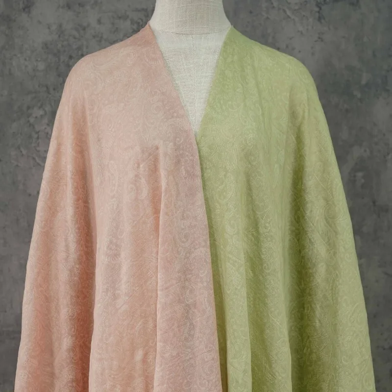 

Ретро сплошной цвет, жаккардовая ткань с темным узором, модное платье, слегка прозрачная рубашка, окрашенная пряжа Hanfu, ткань для шитья своими руками