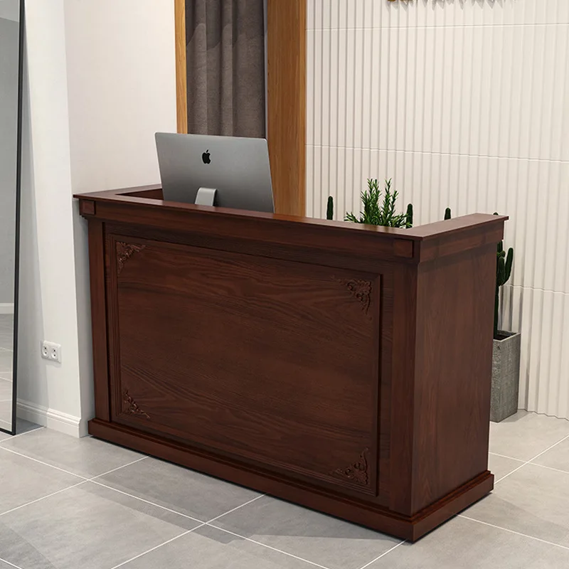 مكاتب استقبال صغيرة على الطراز الأوروبي بسيطة وحديثة لصالونات التجميل مكاتب الاستقبال أثاث المكاتب والملابس ВВENÓOZY40JDT