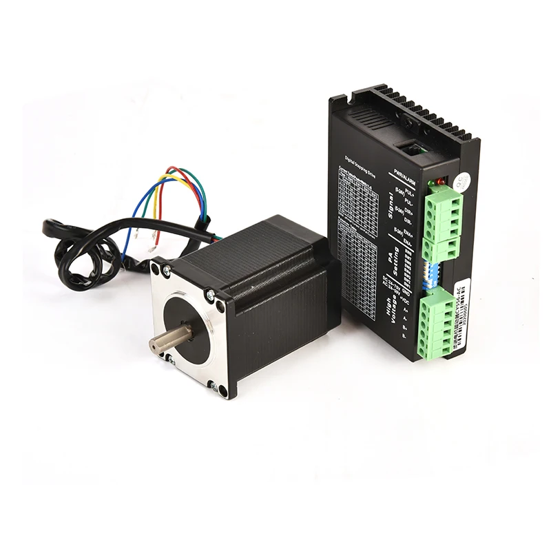 

Гибридный 1,8 размер 57 мм 76 мм 2N.M 2-фазный шаговый двигатель Nema23 с высоким крутящим моментом для токарного станка с ЧПУ