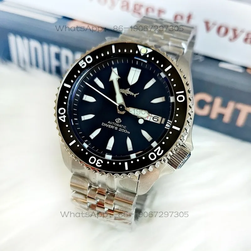 Classic SKX007 Disk Mechanical Watch Men's Luminous Submersible Waterproof Watch