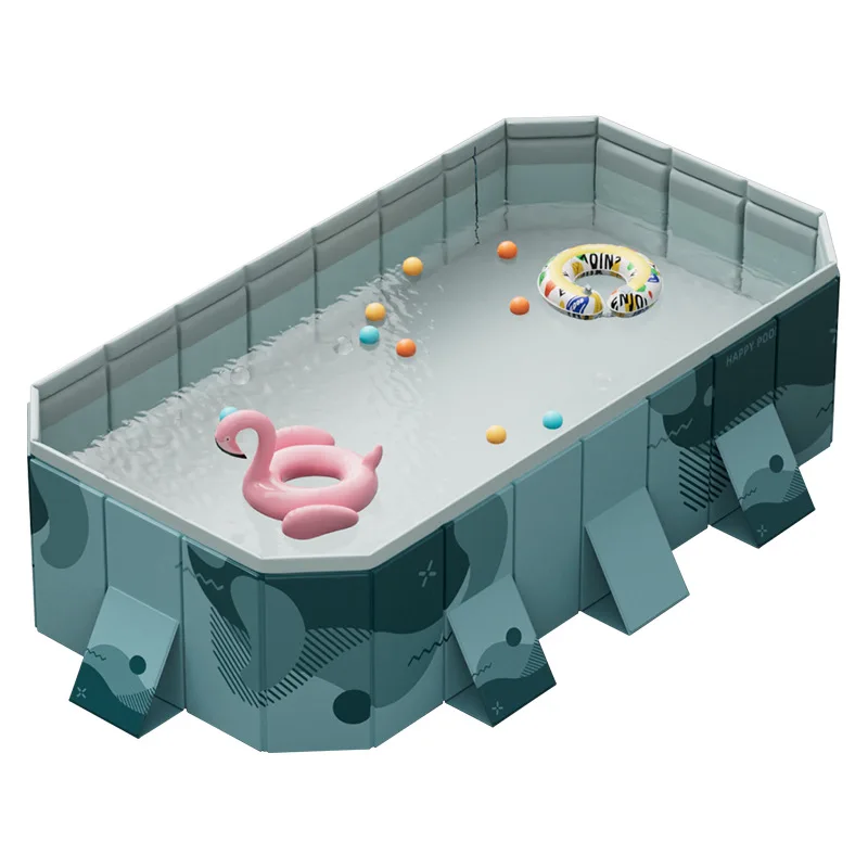 

Circle Qi Inflatable Water Pool For Home Outdoor Use, Foldable Play Pool For Babies, Household Children's Swimming PoolLeisure