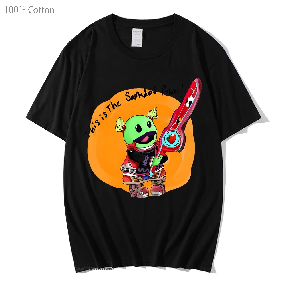 Cartoon Anime Nanalan T-shirts Een Commissie voor Varkarrus Print Tshirt Kawaii Leuke Kleding 100% Katoen Vrouwen/Mannen Kleding Unsiex