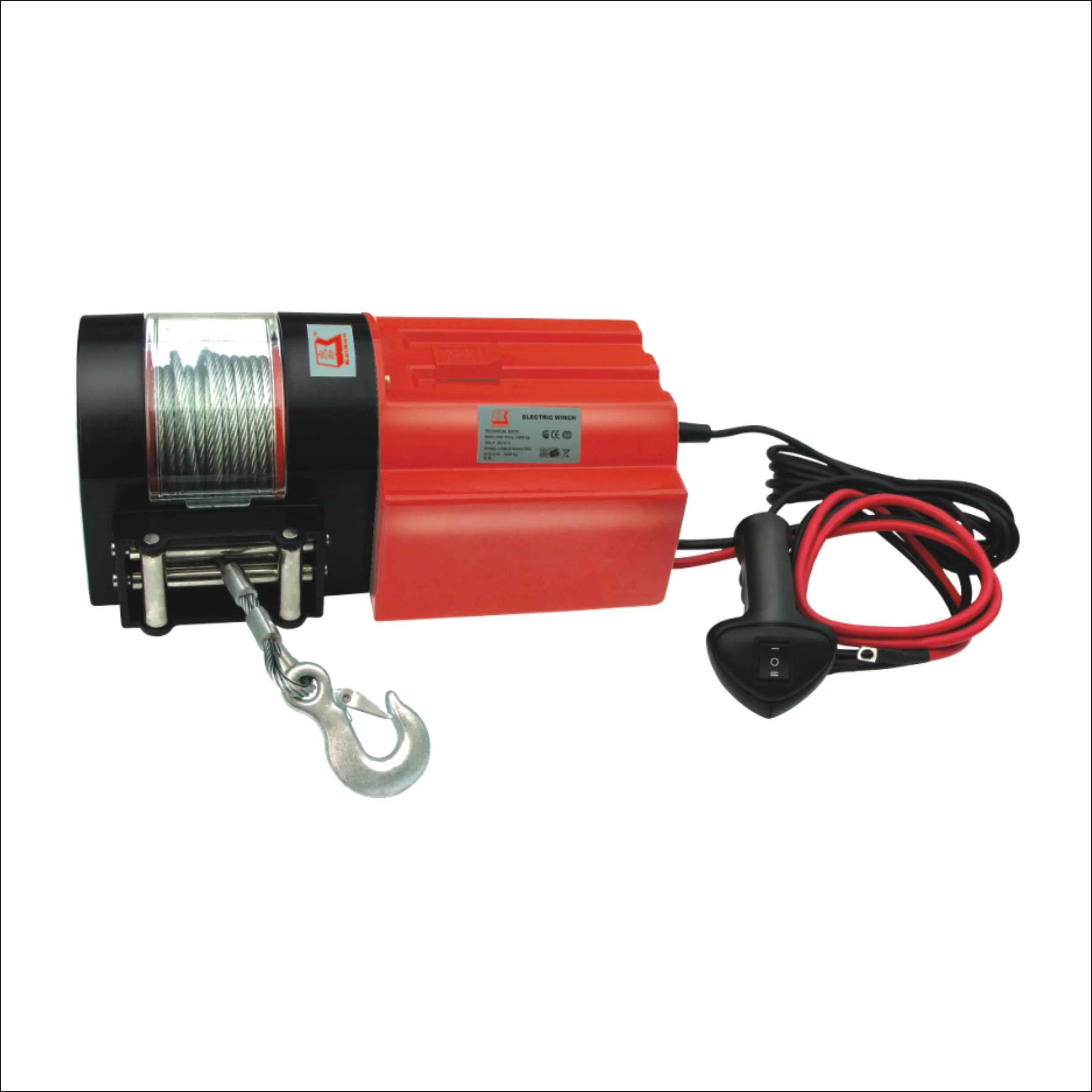 Vanbon DC 12V 3500 4500lbs electric winch for car trailer