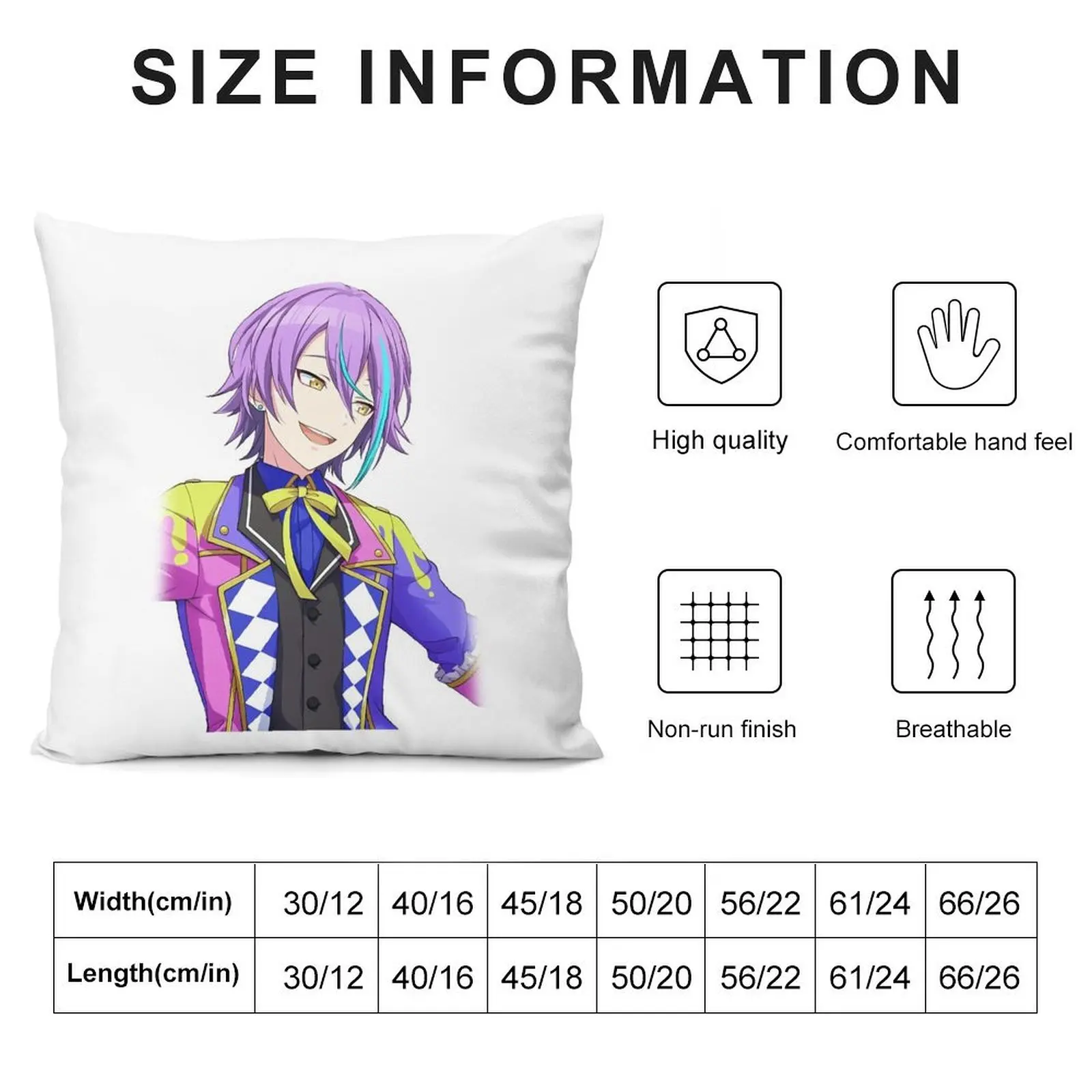 Project Sekai Rui Kamishiro Throw Pillow christmas pillow case Room decorating items pillow