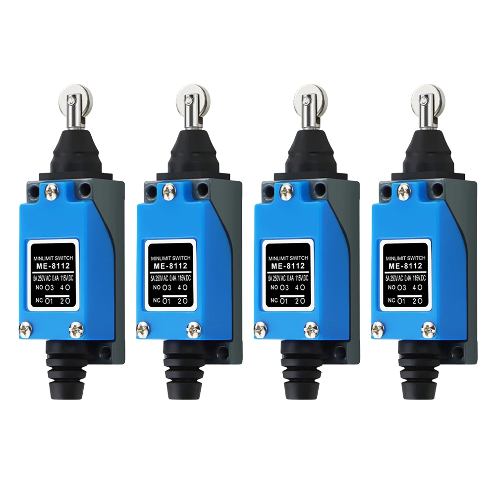 Limit Switch Sensor Contact Roller Limit Switch High-strength Shell Metal + Plastic NO Contact Type High-rise Buildings