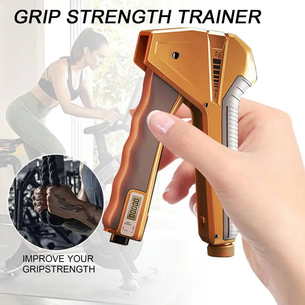 Spring-based Grip Exerciser Adjustable Grip Strength Trainer with Counter for Men Women Forearm Exerciser Power for Hand