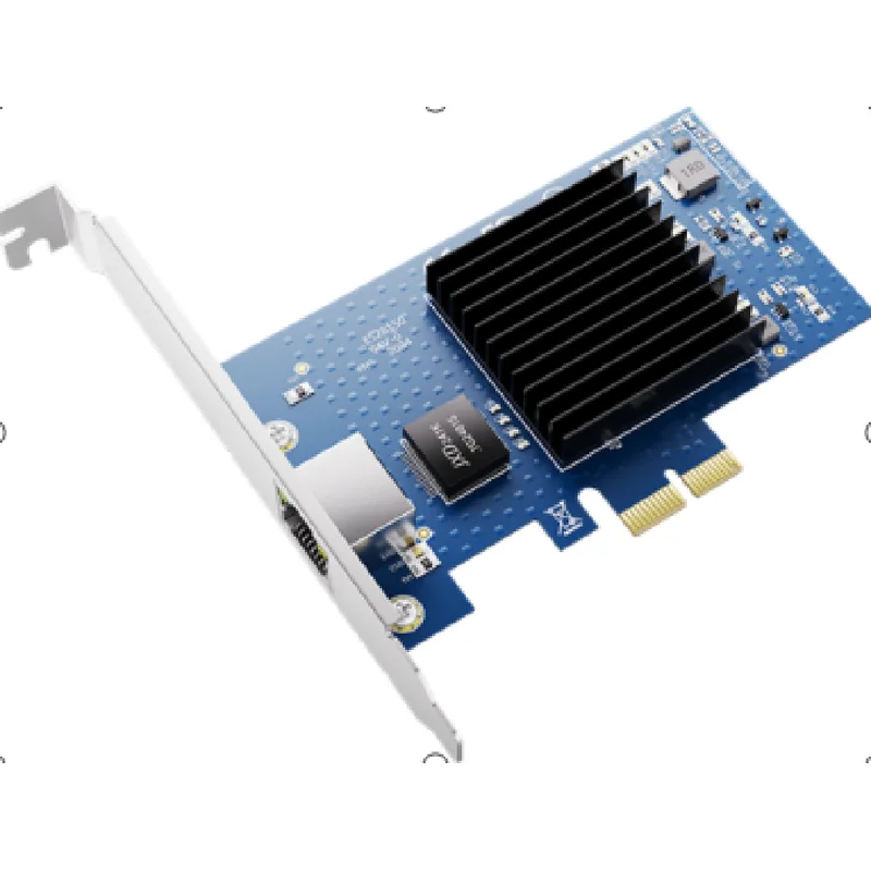 

1 Port PCIe 10G Ethernet Network Card 10G NIC PCIe4.0-1X 10G RJ45 Lan Card for Realtek8127(PXE) Multi-Gigabit Network Speeds