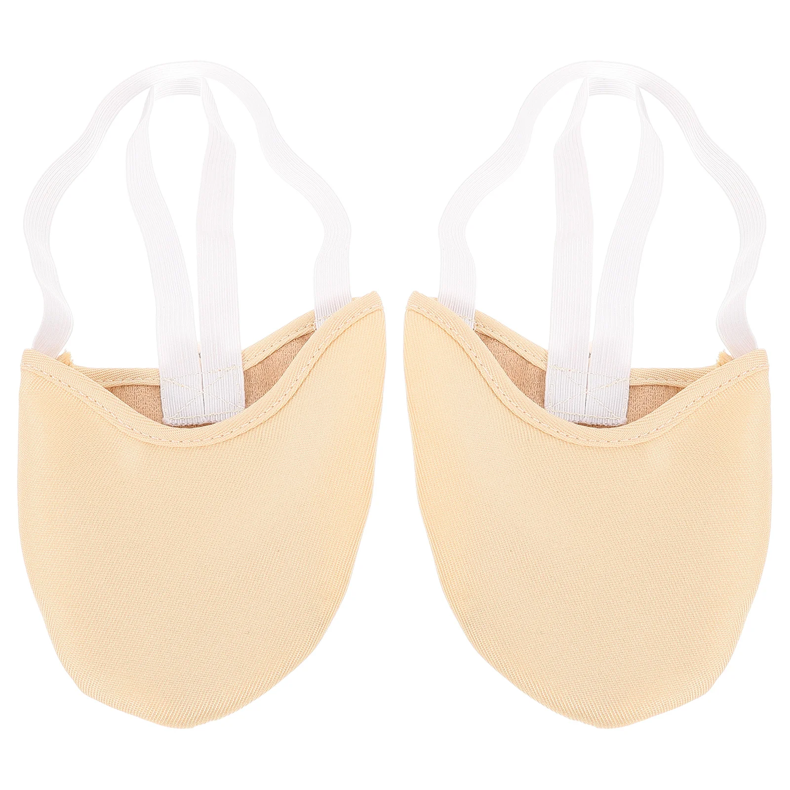 여성용 반창구 댄스 슈즈 1쌍 미끄럼 방지 발레 스트레치 체조 필라테스 발가락 보호대 통기성 편안함